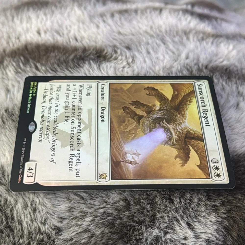 FOIL‎ MTG Magic the Gathering Sunscorch Regent - Picture 3 of 4